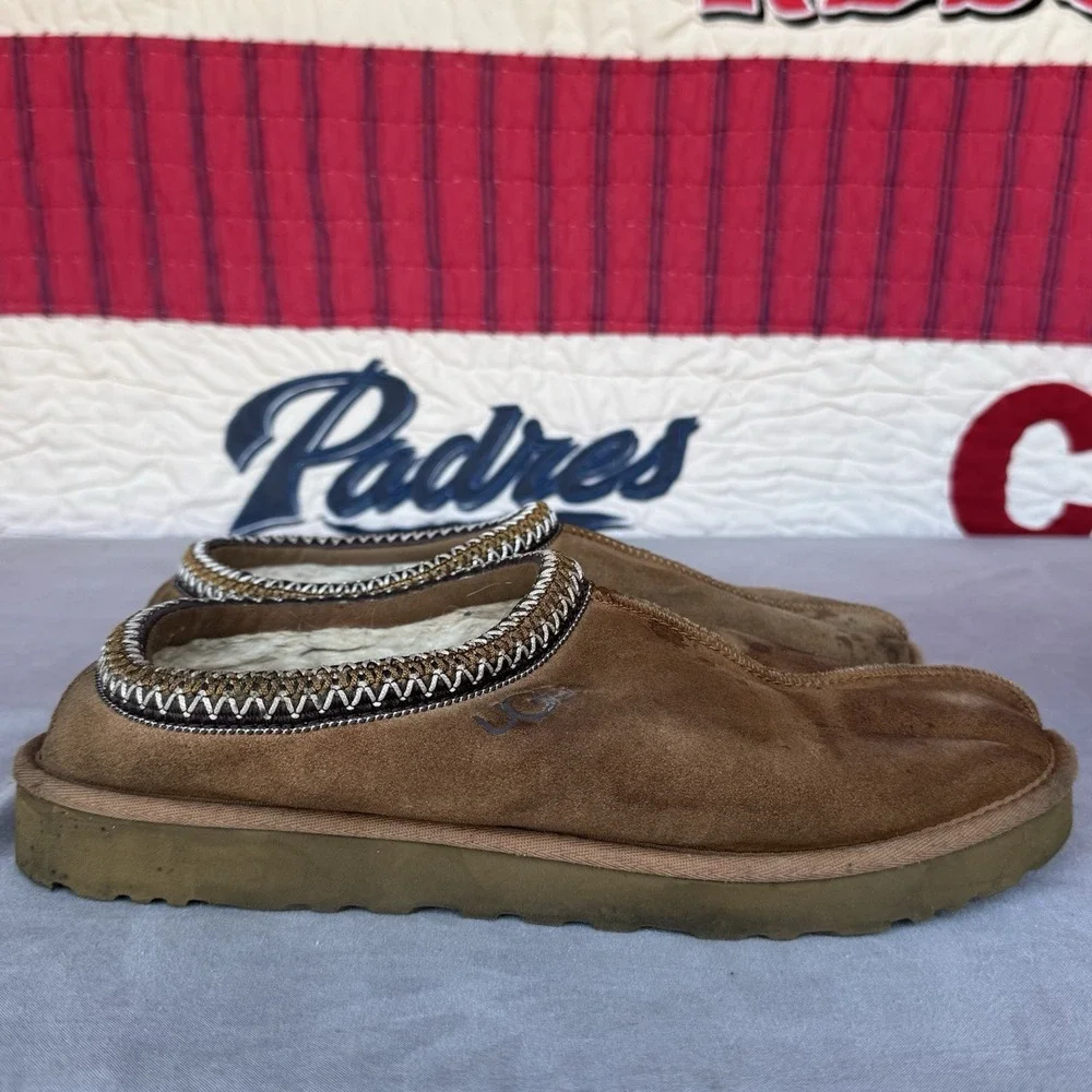 Size 13 - Uggs Tasman Men's‎ Chestnut Authentic Slip On Shoe Boots 5950
